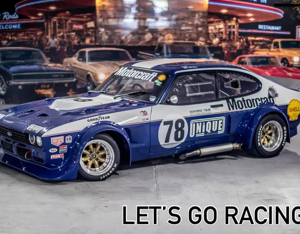 Team Paddock Club/Unique classics are going racing this weekend in the Mighty Capri V8 , thank you @edwardtaub for the continued support let’s have some Fun 🤩 🏁  @berniesv8s @unique_classics_